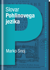 Platnica za Slovar Pohlinovega jezika